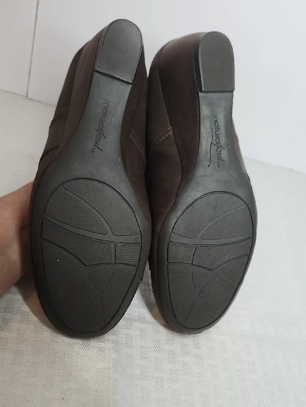 Naturalizer Brown Wedge Heel Comfort Shoes 8.5 NWT